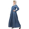 Designer Denim abaya Designer Denim abaya
